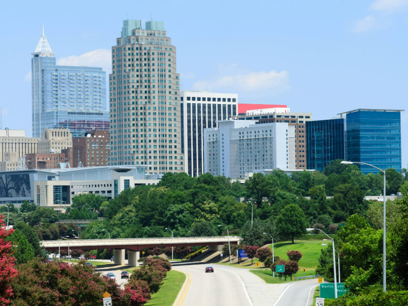Raleigh, North Carolina skyline